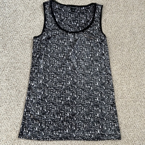 Ann Taylor Sleeveless Sequin Top, Small - Picture 1 of 11